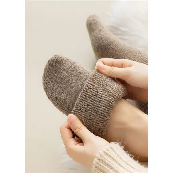 Winter Solid Thick Warm Boot Socks