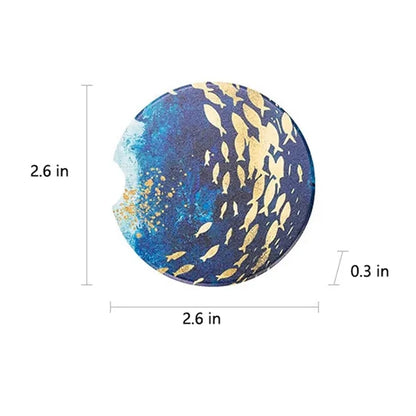 Ceramic Absorbent Car Coaster