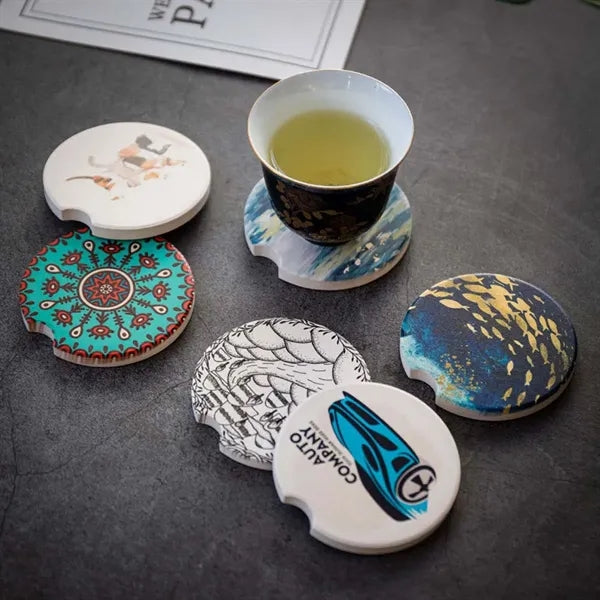 Ceramic Absorbent Car Coaster