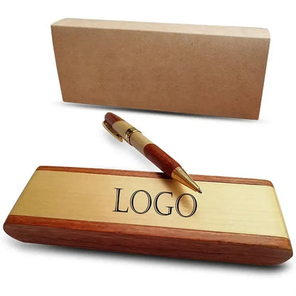Wooden Ballpoint Pen With Box Gift Set