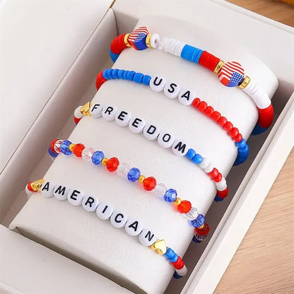 Letter Beaded Bracelets