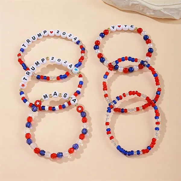 Letter Beaded Bracelets