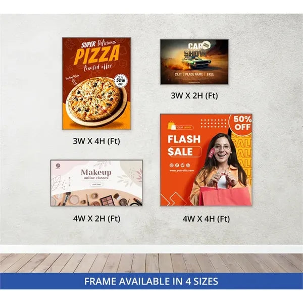 SEG Fabric Frames Package (3ft x 4ft)