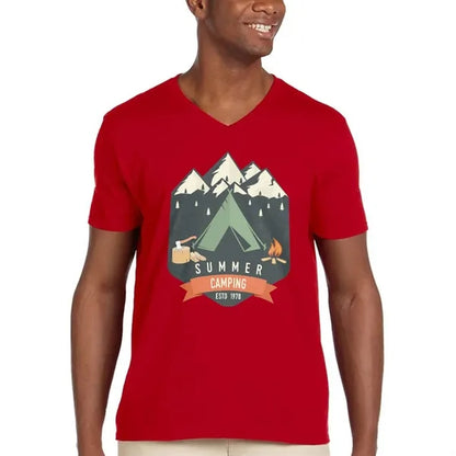 Gildan Adult Softstyle V-Neck T-shirt