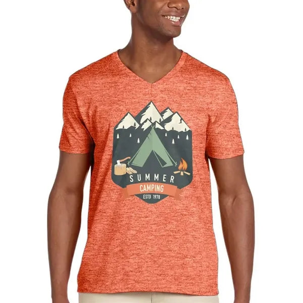 Gildan Adult Softstyle V-Neck T-shirt