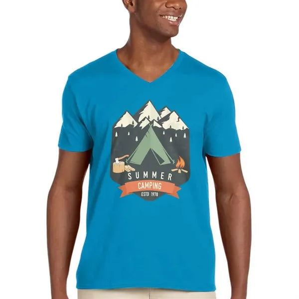 Gildan Adult Softstyle V-Neck T-shirt