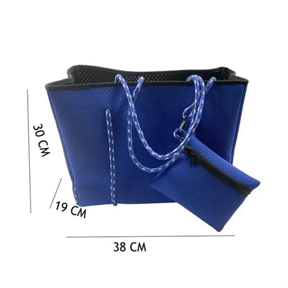 Neoprene Tote Bag With Pouch
