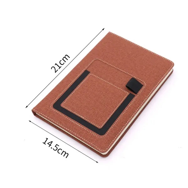 A5 Notebook With Pocket