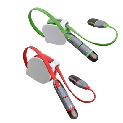 2 In 1 Retractable Charging Cable