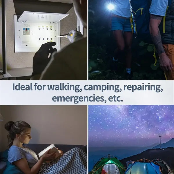 Mini LED Keychain Flashlight with Replaceable Batteries