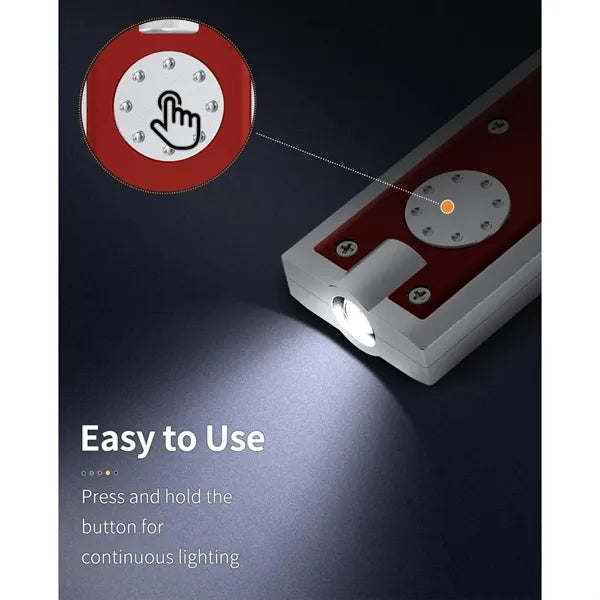 Mini LED Keychain Flashlight with Replaceable Batteries