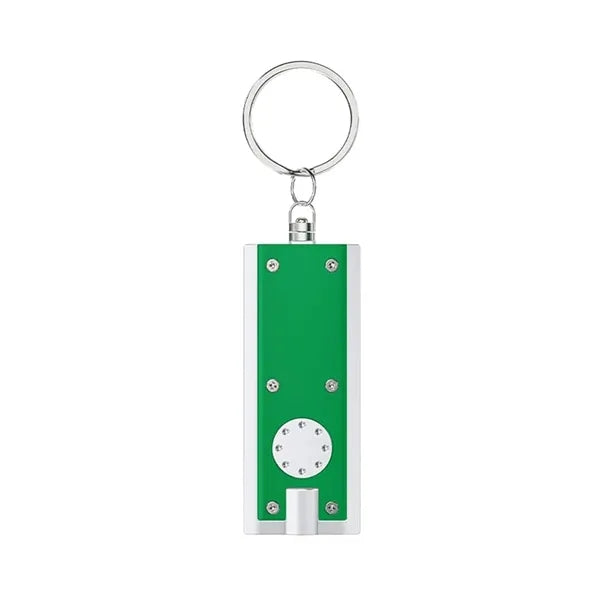 Mini LED Keychain Flashlight with Replaceable Batteries