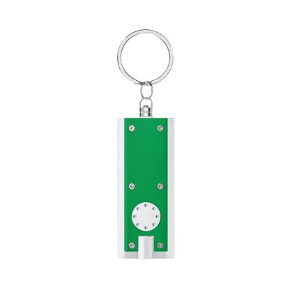 Mini LED Keychain Flashlight with Replaceable Batteries