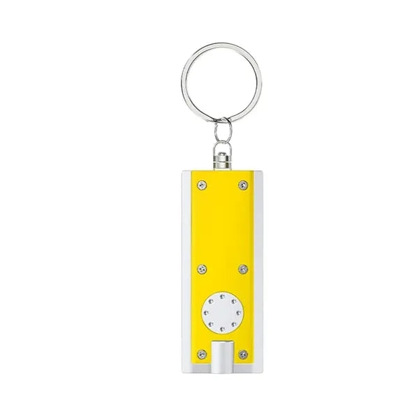 Mini LED Keychain Flashlight with Replaceable Batteries