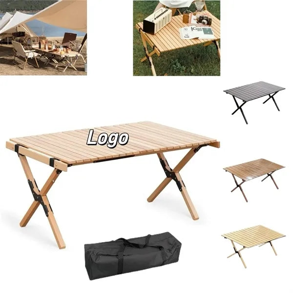 Folding Camping Table with Carry Bag