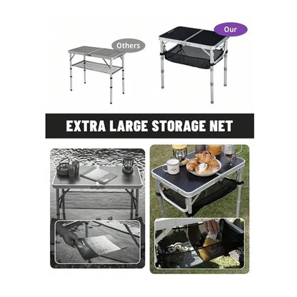 Adjustable Folding Camping Table