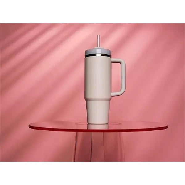 Vacuum Insulated Tumbler with Lid and Straw