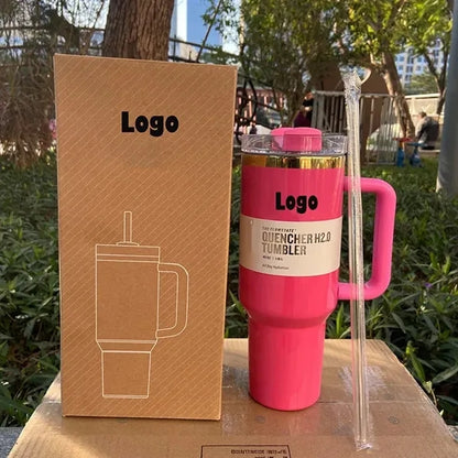 Vacuum Insulated Tumbler with Lid and Straw