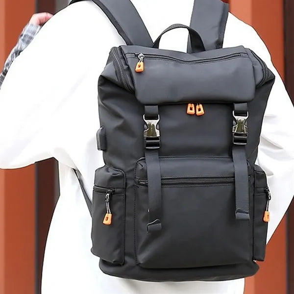 Large-capacity Backpack with USB
