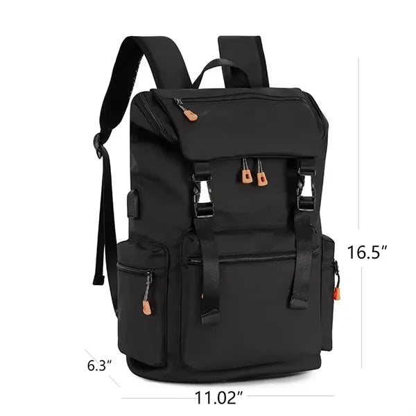 Large-capacity Backpack with USB