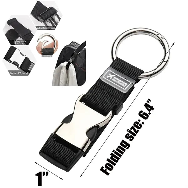 Nylon Adjustable Luggage Strap Jacket Gripper