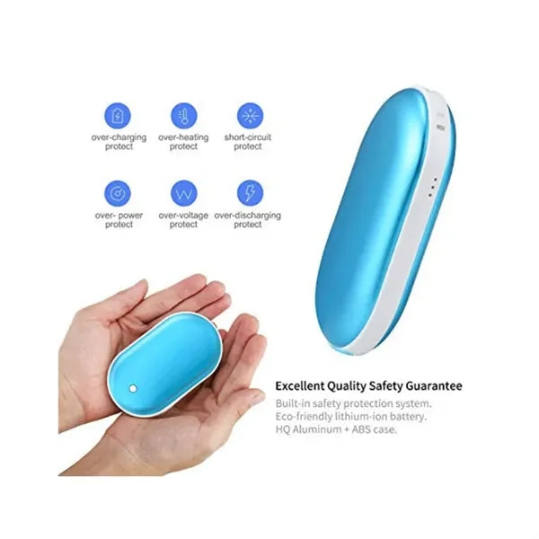 2-in-1 Hand Warmer with 5200 mAh powerbank