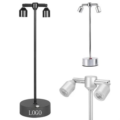 Double Head Bar Spotlight Table Lamp