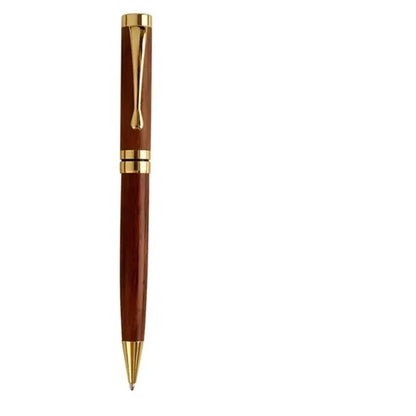 Brass and Rosewood Ballpoint Pen