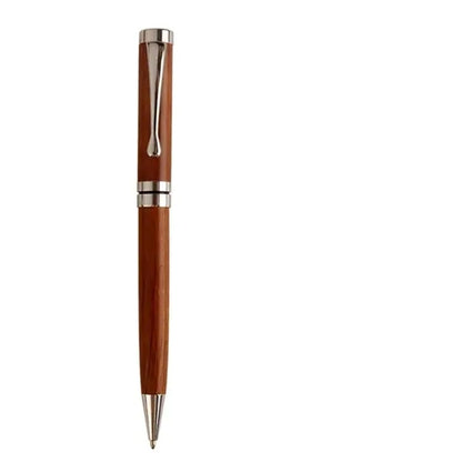 Brass and Rosewood Ballpoint Pen