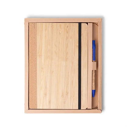 Bamboo & Cork Journal Set