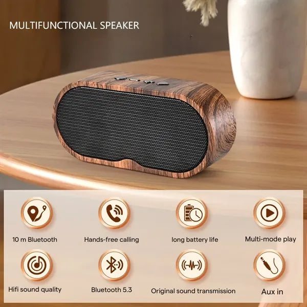 Retro Wood Bluetooth speaker