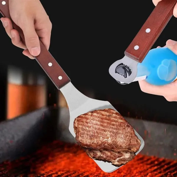 Stainless Steak Frying Spatula Hangable