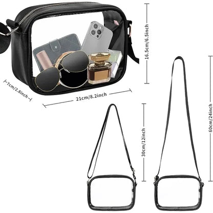 Small Clear Stadium Bag For Woman
