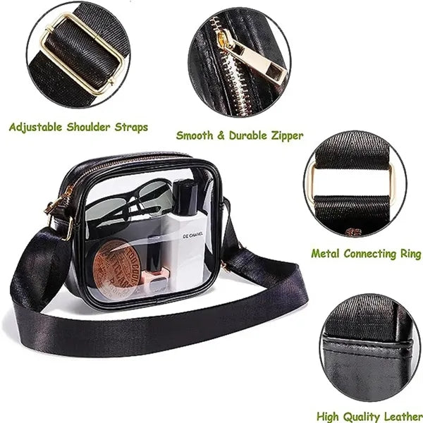 Small Clear Stadium Bag For Woman