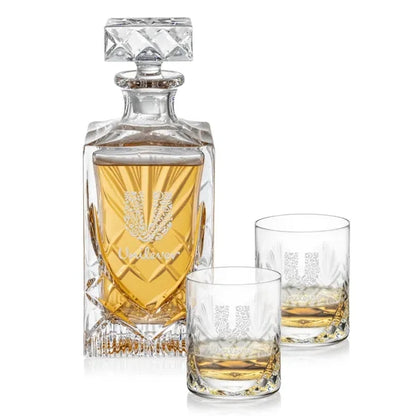Cavanaugh Square Decanter Set