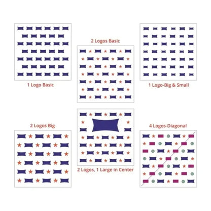 10ft x 8ft Step and Repeat Fabric Pop Up Straight Display