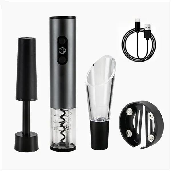 Rechargeable Electric Wine Gift Set