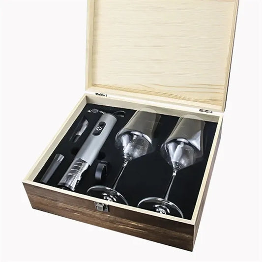 Rechargeable Electric Wine Gift Set