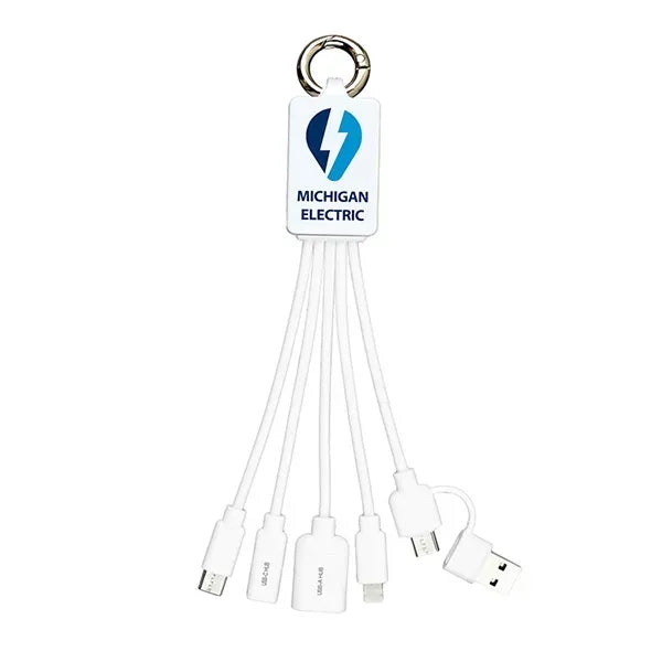 FUSION Charging Cable With 2 Port USB Hub