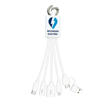 FUSION Charging Cable With 2 Port USB Hub
