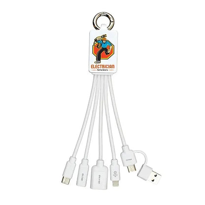 FUSION Charging Cable With 2 Port USB Hub