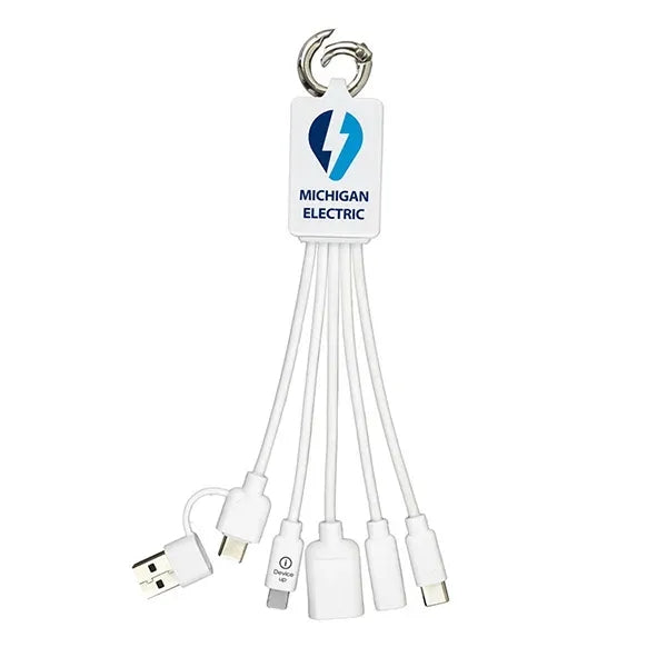 FUSION Charging Cable With 2 Port USB Hub
