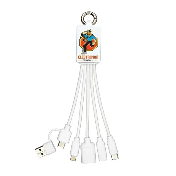 FUSION Charging Cable With 2 Port USB Hub