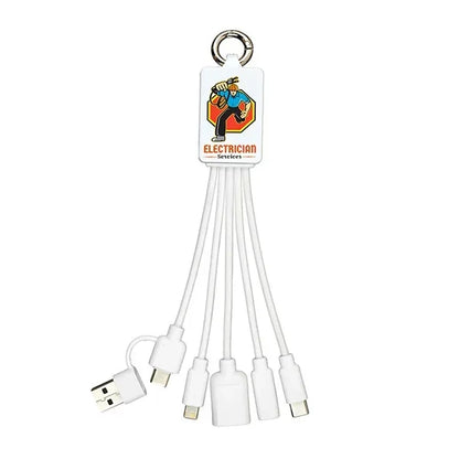 FUSION Charging Cable With 2 Port USB Hub