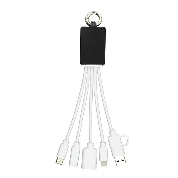 FUSION Charging Cable With 2 Port USB Hub