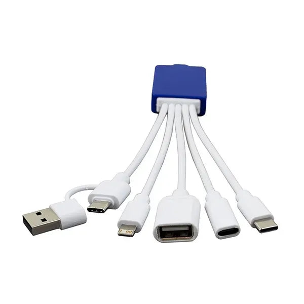 FUSION Charging Cable With 2 Port USB Hub