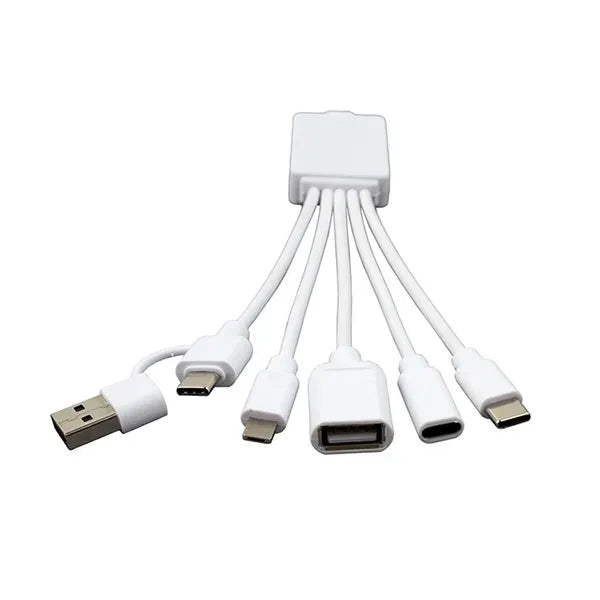 FUSION Charging Cable With 2 Port USB Hub