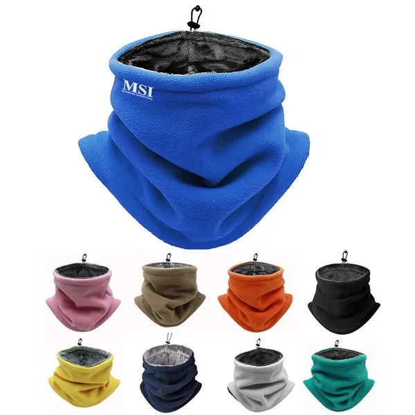 Fleece  Gaiter Neck Warmer For Men Women