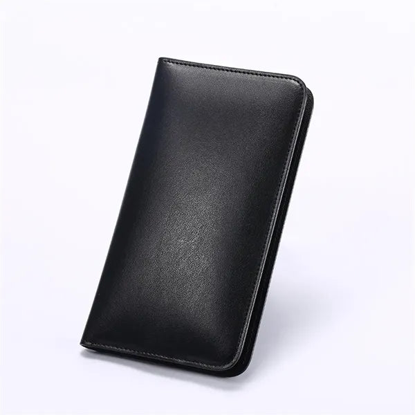 Pu Wallet Leather Flip With Wireless Charging