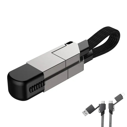 4-In-1 Data Cable Portable Key Chain Pd60W